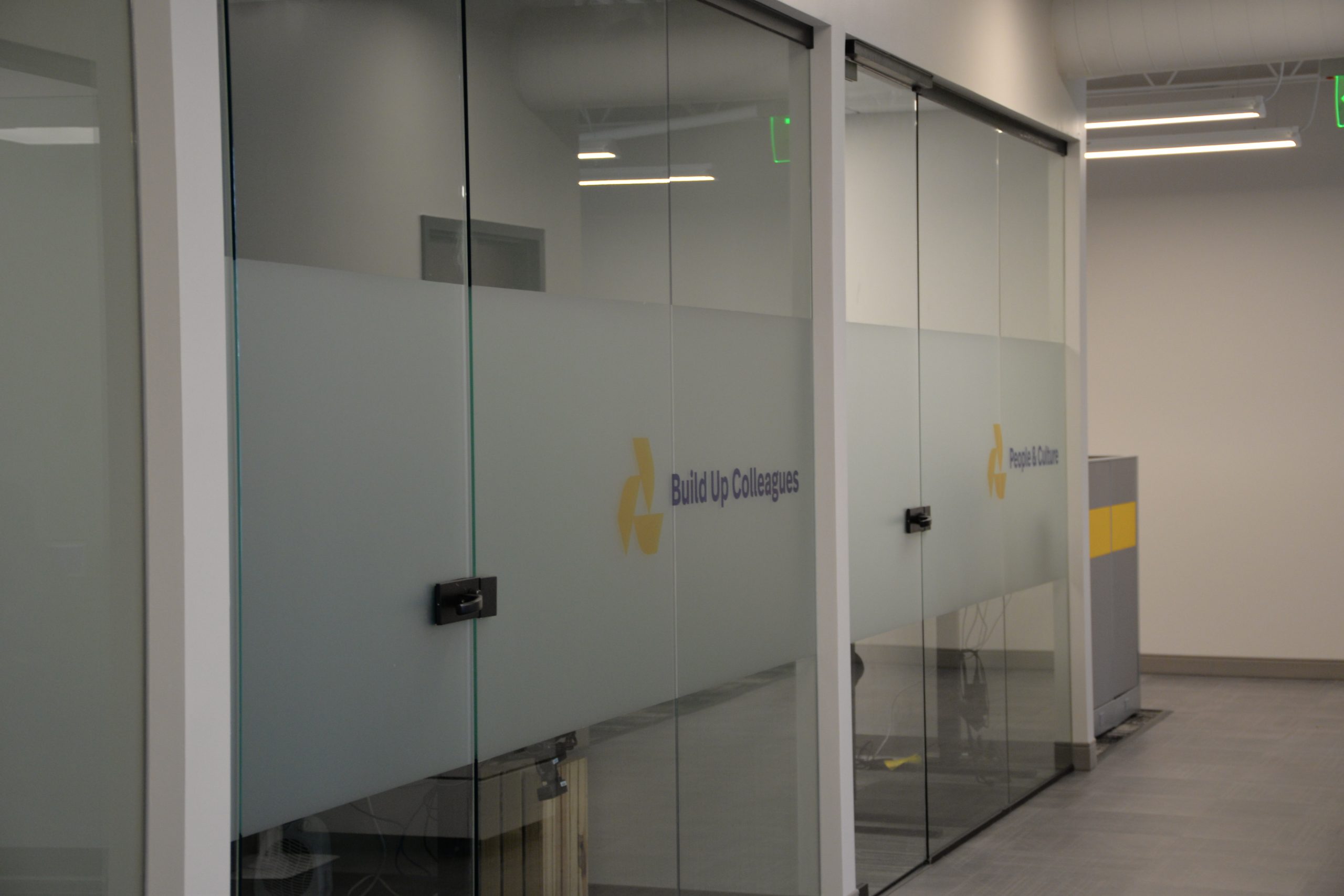 Glass workspace